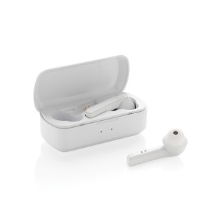 Auriculares inalámbricos publicitarios con caja de carga